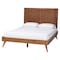 Baxton Studio Noela Platform Bed with Panel Headboard, Queen 268-11140-9408-ZORO - alternate 1