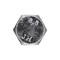 Auveco Jis Metric Cap Screw M12-1.25 x 35 Zinc, 10PK 16612 - alternate 2