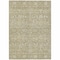 Homeroots 9' X 12' Taupe And Beige Floral Washable Indoor Outdoor Area Rug 604687 - alternate 3