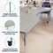 Flash Furniture Commercial Adjustable Height Kidney Activity Table with Locking Casters-LTGY XU-A4896-KIDNY-LTGRY-T-A-CAS-GG - alternate 3