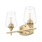 Z-Lite Joliet Burnished Brass 2 Light Vanity 473-2V-BBR - alternate 2