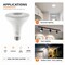 Euri Lighting PAR38 LED Bulbs, 12W, 1050 lm, 100W Eq., 4000K, E26, Dimmable, CEC/JA8/UL, 2PK EP38-12W5040cec-2 - alternate 1