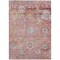 Homeroots 9' X 12' Pink Gray And Gold Floral Washable Indoor Outdoor Area Rug 604088 - alternate 3