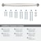 Amerock Renown 12 inch 305mm Center-to-Center Polished Nickel Appliance Pull BP54055PN - alternate 2