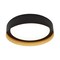 Afx Reveal, LED Flush Mount, 16"Dia., Black/Gold RVF16LAJUDBKGD - alternate 1