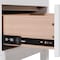 Flash Furniture Dallas Wooden 3-Drawer Dresser for Bedroom, Chest of Drawers for Kids in White MG-9007-1-3C-WH-GG - alternate 3