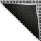Homeroots 3' X 5' Graphite Gray And Silver Geometric Washable Indoor Outdoor Area Rug 583288 - alternate 4
