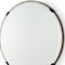 Homeroots 24" Gold Metal Round Accent Mirror 607281 - alternate 3