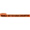 Ironwear 3in x 1000' Tape, Inedible, 4.0 Mil Thick Barricade 1108-02 - alternate 2