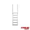 Extreme Max 3005.3919 Deluxe Flip-Up Dock Ladder with Welded Step Assembly - 6-Step 3005.3919 - alternate 4