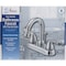 Home Impressions Chrome 2-Handle Lever 4'' Centerset Bathroom Faucet with Pop-Up F5111100CP-JPA1 - alternate 1