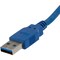 Startech.Com 3 FT SUPERSPEED USB 3.0 CABLE A TO B M/M USB3SAB3 - alternate 2