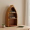 Homeroots 34" Wood Three Tier Boat Bookcase 364297 - alternate 2