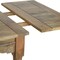 Homeroots 65" Brown Solid Wood Self-Storing Leaf Extendable Dining Table 719511 - alternate 2