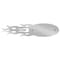 Ilc PETERBILT 379 YEAR 1999 STAINLESS STEEL SINGLE-SIDED FLAMES HOOD EMBLEM ACCENT 379 YR1999 SS SINGLE-SIDED FLAMES HOOD EMBL ACCENT - alternate 3