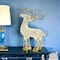 Homeroots 19" Gold Metal Reindeer Figurine 354785 - alternate 2