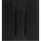 Vdomdoors Aluminum Double Doors Dekton 0163 Ardesia Nero Entry Door Painted (W72xH96) Left hand Outswing DEKTON0163DEXD-ARD-W72xH96-LH-O - alternate 1