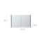 Homeroots 32" Black Wood Floating Bathroom Vanity 571358 - alternate 2