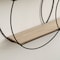 Vintiquewise Interlinked Round Wall-Mounted Shelf - Dual-Size Circular Design, Sturdy Metal Frame and QI004691.RO2 - alternate 4