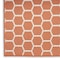 Homeroots 10' Coral And White Geometric Indoor Outdoor Runner Rug 564058 - alternate 2
