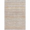 Homeroots 5' X 8' Terra Cotta Striped Washable Indoor Outdoor Area Rug 607987 - alternate 5