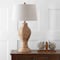 Jonathan Y Elicia 31" 1-Light Coastal Cottage Water Hyacinth Weave LED Table Lamp, Natural JYL1015A - alternate 3
