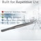 A2Z Scilab Tweezers, Fine Serrated Tip Curved Lab Forceps, 6 inch, Stainless Steel A2Z-ZR1125 - alternate 2
