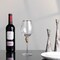 Dinewares Set of 4 Gold-Rimmed Red Wine Glasses with Diamond Rhinestone Accent - 18 oz, 10 Inches Tall - QI004758.GD.4 - alternate 2