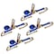 Tie 4 Safe 3'' x 30' Ratchet Strap w/ Chain Extension. WLL: 5,400 LBS Blue, 4PK RT20R-1530-F87-BU-C-4 - alternate 1
