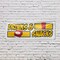 Signmission Drinks and Snacks, 18 Inch x 48 Inch, Vinyl Banner B-30548 - alternate 2