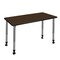 Regency Kee Height Adjustable Mobile Classroom Activity Table, 42 in W, 30 in L, Neo Walnut MT4230NWAPCGY - alternate 1