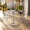 Flash Furniture Square Table Set, Aluminum, Plastic, Stainless Steel, Grey TLH-ALUM-24SQ-017BCHR2-GG - alternate 4