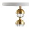 Jonathan Y Jules 23" Crystal Mini LED Table Lamp, Brass JYL5019A - alternate 2