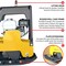 Tomahawk Power 6.5HP Honda Vibratory Reverse Hydraulic Plate Compactor for Soil Gravel TPC170H - alternate 3