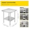 Vevor Stainless Steel Work Prep Table Commercial Worktable Food Prep 24x24x31in GZT60*60*80 - alternate 3