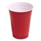 Perk Plastic Cold Cups, 16 oz, Red, 500PK PK54359CT - alternate 2
