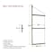 Mytee Products Cargo Shipping Container Shelving Bracket, 3 Levels, 24in D x 60in H, 8PK CNT-SHELF3-24x8 - alternate 3
