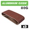 Trend Aluminum Oxide Sanding Belt, 100 x 610mm, 80 Grit, Pack of 3, AB/B100/80A, 3PK U*AB/B100/80A - alternate 1