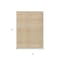 Homeroots 3' X 5' Gold And Ivory Chevron Washable Indoor Outdoor Area Rug 612256 - alternate 2