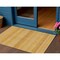 Homeroots 3' X 5' Wheat And Gold Striped Washable Indoor Outdoor Area Rug 610624 - alternate 1
