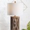 Jonathan Y Stewart 21.5" Farmhouse Wood LED Table Lamp, Brown JYL1062A - alternate 4