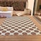 Homeroots 10' X 14' Brown And Ivory Polka Dot Washable Indoor Outdoor Area Rug 614886 - alternate 3