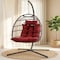 Serenelife Egg Chair with Stand SWC888R - alternate 1