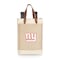 Picnic Time Family Of Brands New York Giants - Pinot Jute 2 Bottle Insulated Wine Bag, (Beige) 539-02-187-214-2 - alternate 2