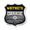 Signmission Wayne's Garage I Can Fix Everything But Stupid, 12 Inch X 12 Inch, Aluminum Metal Sign SHI-A-12-490-WAYNE - alternate 1