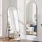 Simple Deluxe Arched Full Length Mirror, Floor Mirror with Stand, Hanging Mirror Full Length for Home Wall Decor,  3A88MIROGZ2164BLK - alternate 3
