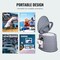 Vevor Portable Toilet Flush Travel Camping 3.2 Gal Commode Potty Outdoor Indoor Air pump10L - alternate 3
