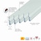 M-D Building Products White Aluminum and Vinyl CINCH Self-adhesive Top and Sides Door Seal Kit 43304 - alternate 2