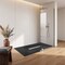 Anzzi 59 in. x 35 in. Barrier-Free Showerbase in Black with Center Drain, SMC Construction, Slip-Resistant SB-AZ409C-BL - alternate 3