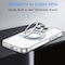 Alpha Digital iPhone 15 PROMAX Case w/ Magnet Ring Stand- Full Protection, Soft Flex -360 shockproof IP15PM-CLEAR - alternate 4